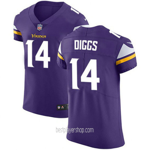 Stefon Diggs Minnesota Vikings Mens Elite Team Color Vapor Purple Jersey Bestplayer